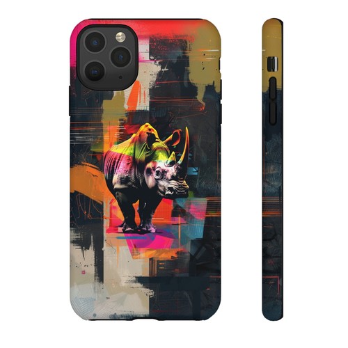 Abstract Rhino Phone Case for iPhone, Samsung Galaxy, Pixel - 第 43/93 張圖片