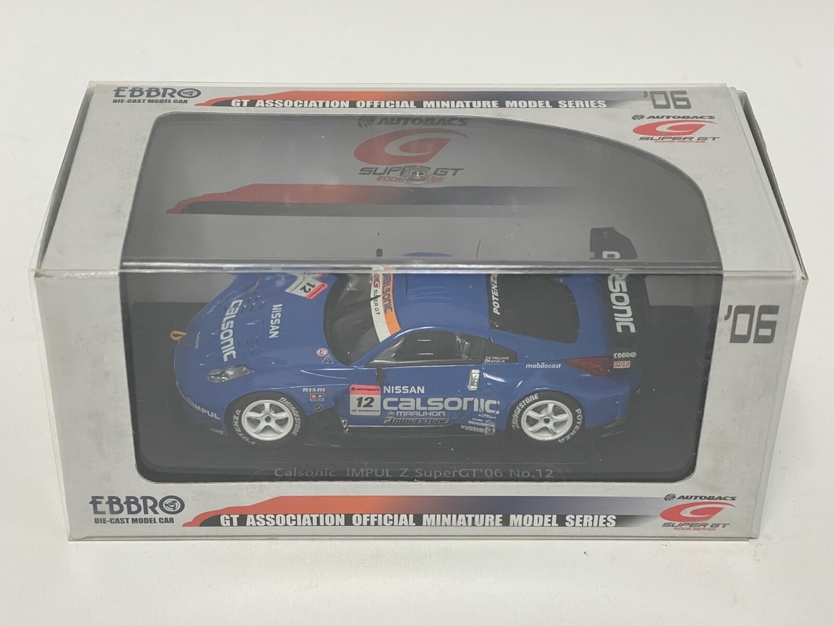1/43 Ebbro Calsonic Impul Nissan Z JGTC 2006 #12 #796 CS1030 | eBay