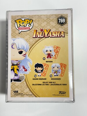 FUNKO POP JAPAN ANIME INUYASHA SESSHOMARU #769 VINYL FIGURE 46919