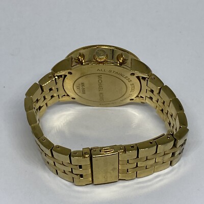Michael Kors MK5698 Women's Gold Stainless Steel Analog Dial