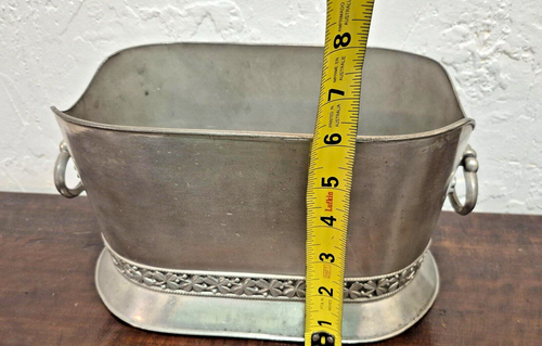 Vintage Royal Selangor Pewter Shamrock Wine Bucket Cooler in ORIGINAL Box! - Picture 11 of 15
