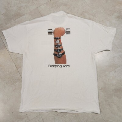 VTG 90s Swatch Irony Mens XL Single Stitch Watch Promo T Shirt USA 