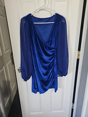 blue dresses for women