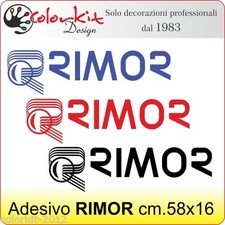 Scritta adesiva per camper RIMOR cm.58x16 - by Colorkit-Cod.000126