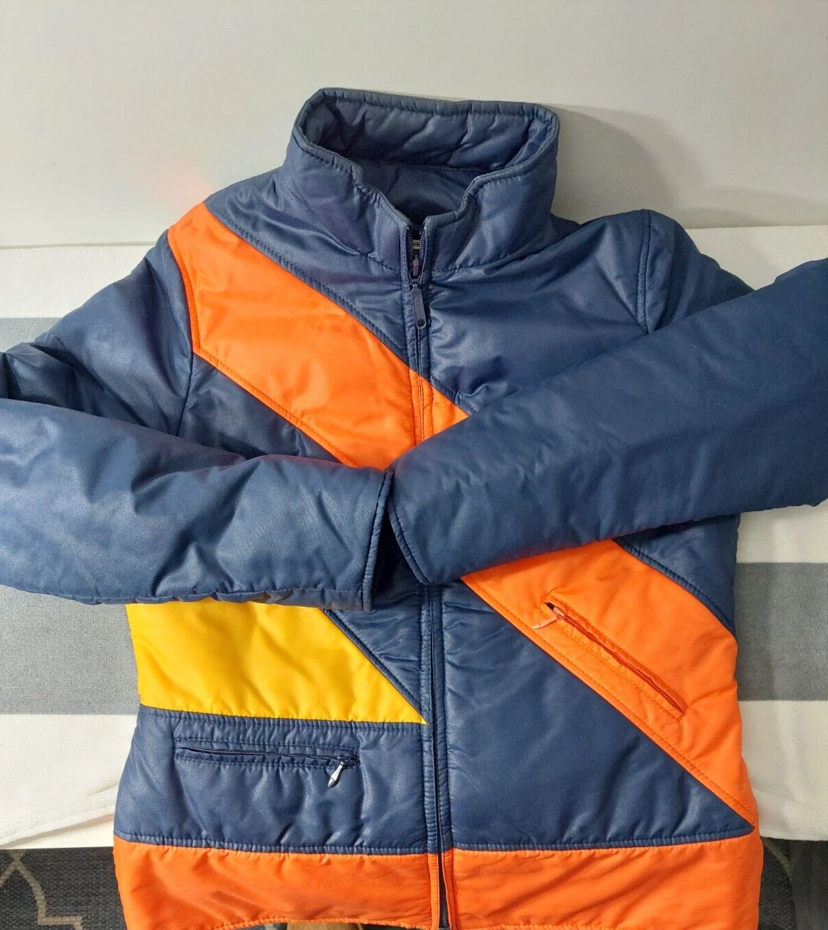 HCC Liberty Geneva Snowboard Jacket Patchwork & Pants Henri Charles Colsenet 44