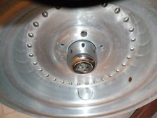 1-used Centerline 15x8.5 Auto Drag Aluminum Wheel Rim 5x5 Bolt Pattern Dented.