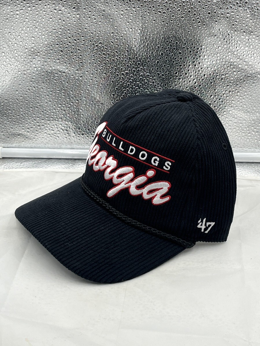 Georgia Bulldogs NCAA '47 Corduroy Black Hitch Script Adjustable