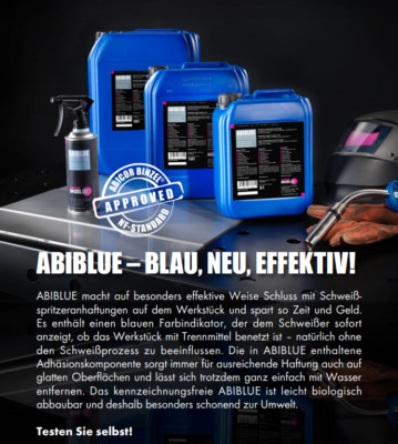 Binzel ABIBLUE Trennmittel Trennspray Antispritzer 5l 10l 20l (6,85 -7,75 /L)