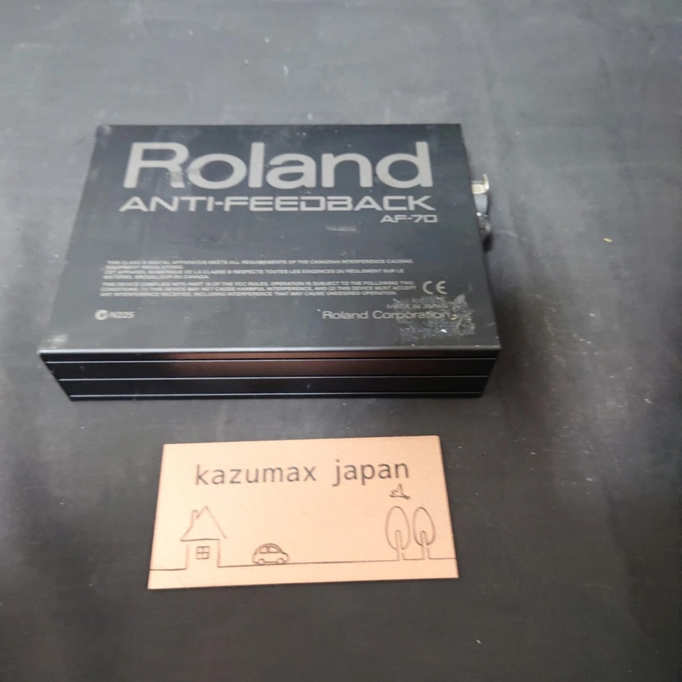 [Tested] Roland AF-70 Anti-Feedback Processor Audio Signal Unit Made in Japan - Image 2 of 4