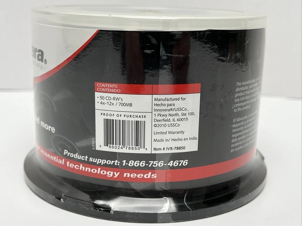 Innovera Cd-rw 50pack  - Image 3 of 4