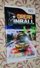 Dream Pinball Games Nintendo Wii Replacement Game Manual NO GAME