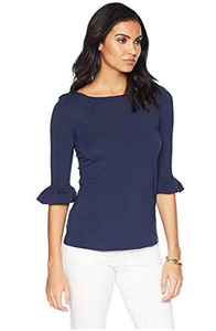 lilly pulitzer waverly ruffle top