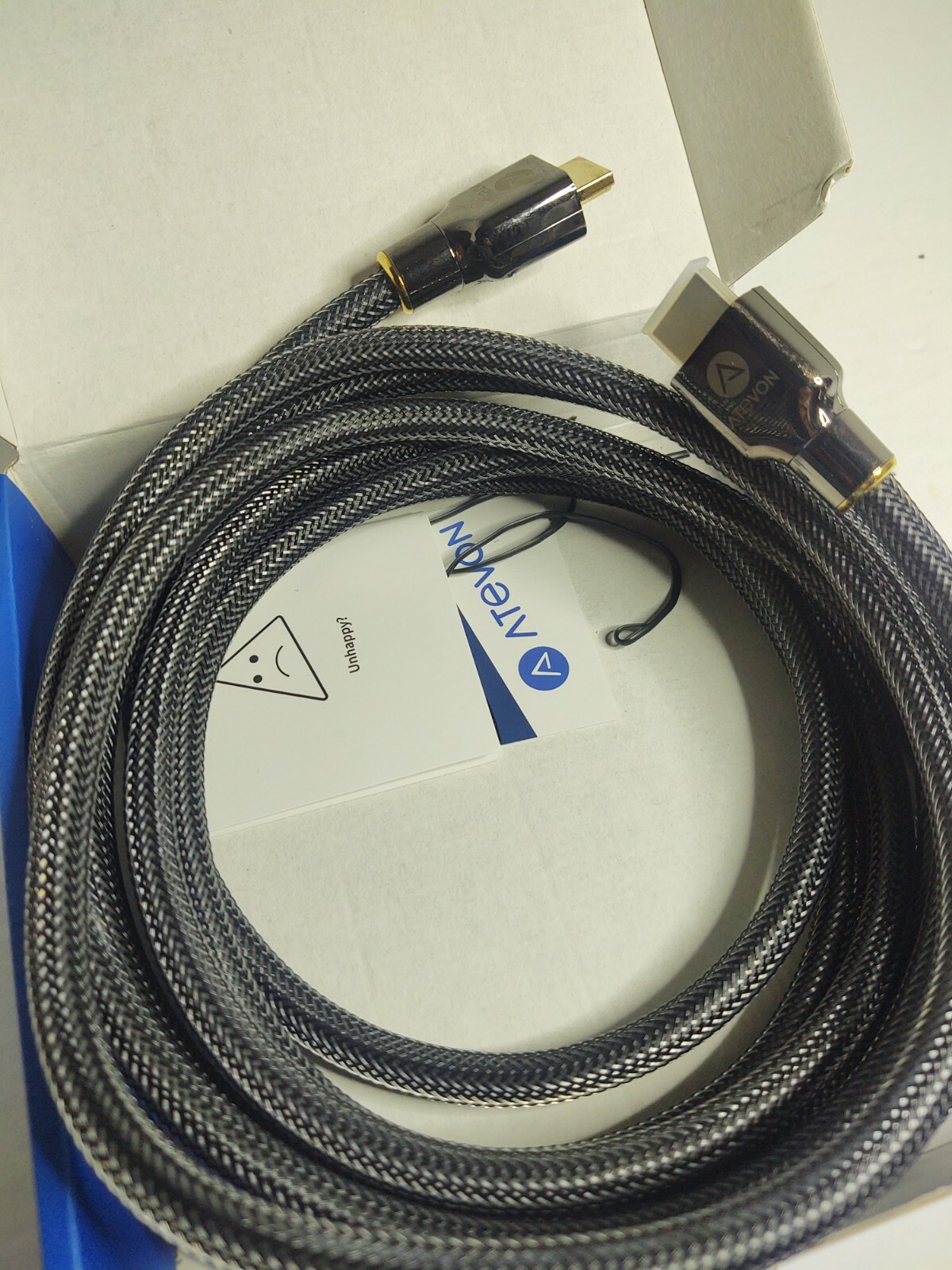 4K High Speed HDMI Cable 10ft 18Gbps HDCP Support by Atevon-image