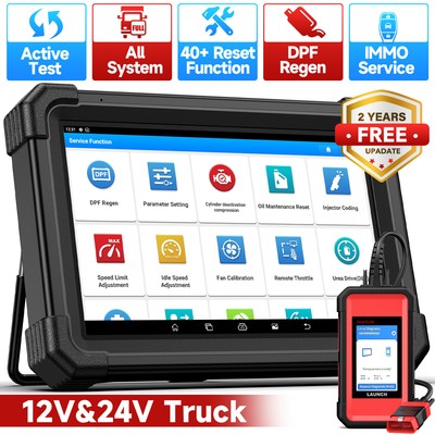 2025 LAUNCH X431 V+ SmartLink C HD Profi OBD2 Diagnosegerät Scanner 24V LKW PKW