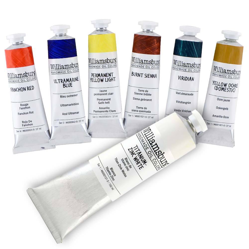 Williamsburg Oil Basic Painting Set Set/7