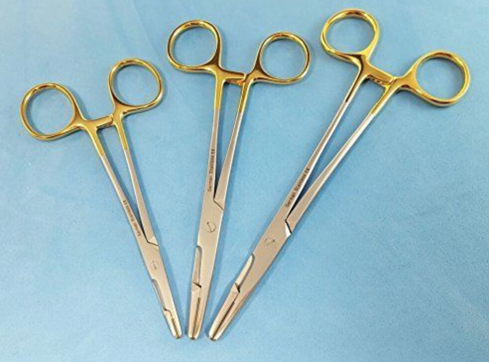 Plastic Surgery Olsen-Hegar T. C Needle Holder - Needle Holder and Plastic Surgery Olsen-Hegar T. C Needle Holder - Needle Holder and