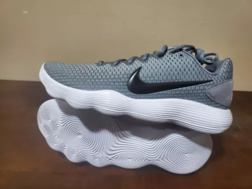 NEW MEN'S  Nike HYPERDUNK 2017 LOW 897663 002 COOL GREY/BLACK SZ 9.5