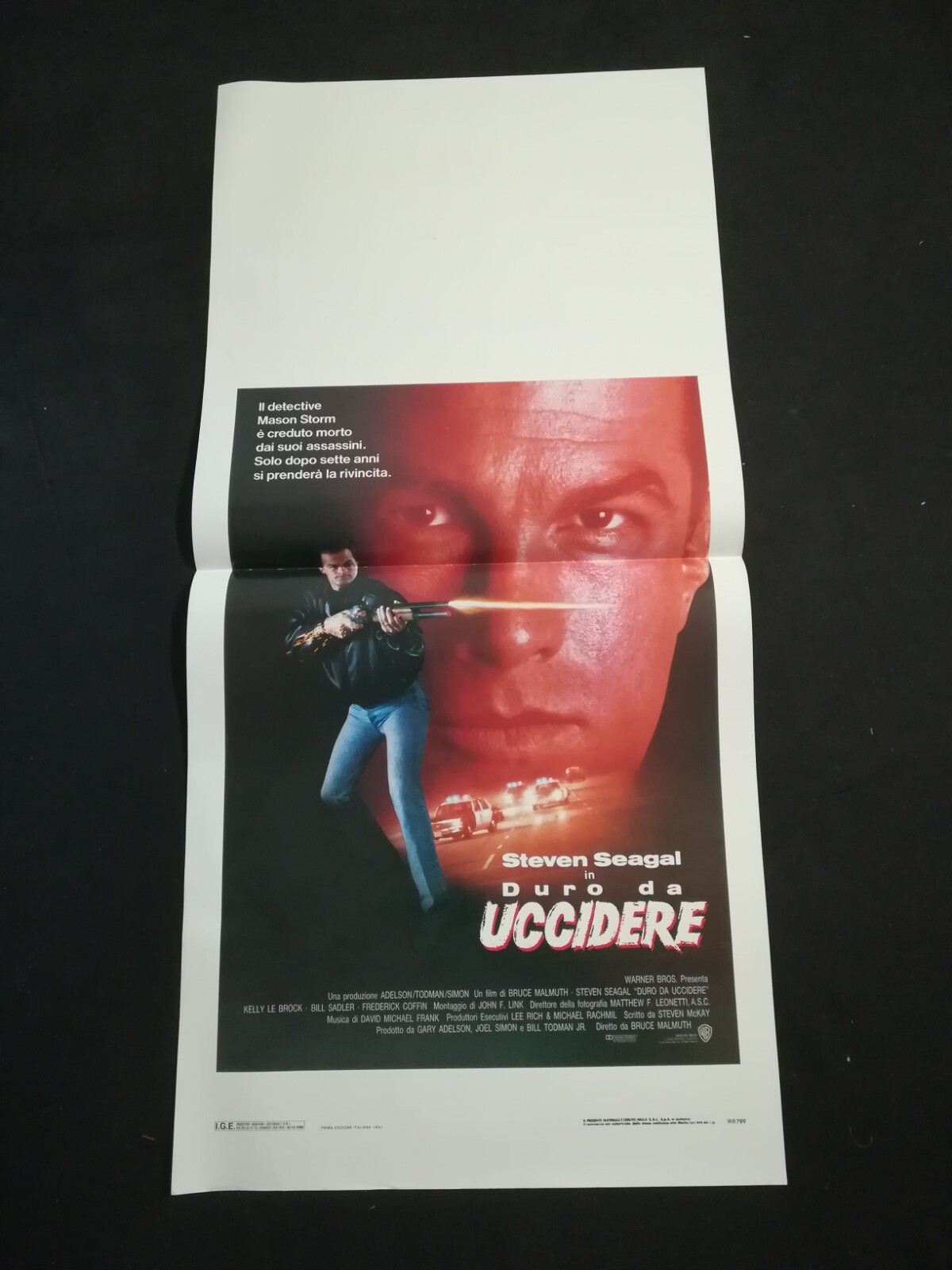 Locandina originale film Duro da uccidere (1990) - Regia di Bruce Malmuth