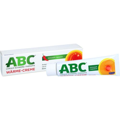 ABC Wärme-Creme Capsicum Hansaplast med 50 g PZN 02295815 - Bild 3 von 6