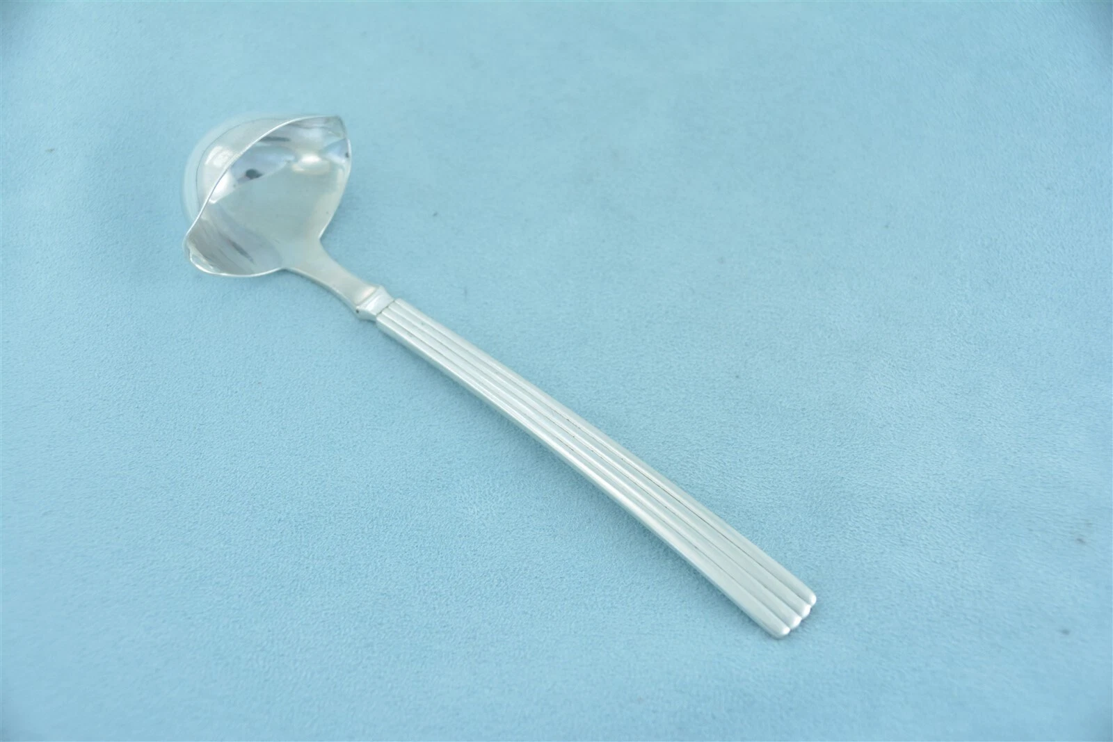 Georg Jensen Bernadotte Sterling Silver 4-1/4" Gravy Sauce Ladle No Monogram