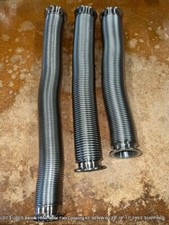 LOT 3 USED Bellow Hose Metal Flex Coupling KF-50 NW-50 23" 19" 17" FREE SHIPPING