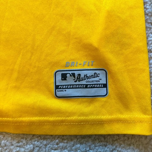 Nike Pittsburgh Pirates Dri-Fit Performance Apparel Shirt Mens Size (L) Large - Picture 2 of 3