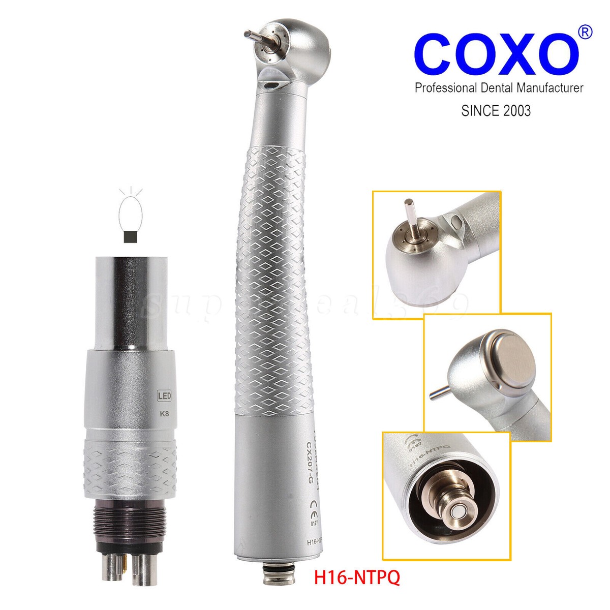Dental Cartridge Turbine Rotor for COXO Fiber Optic Big Head
