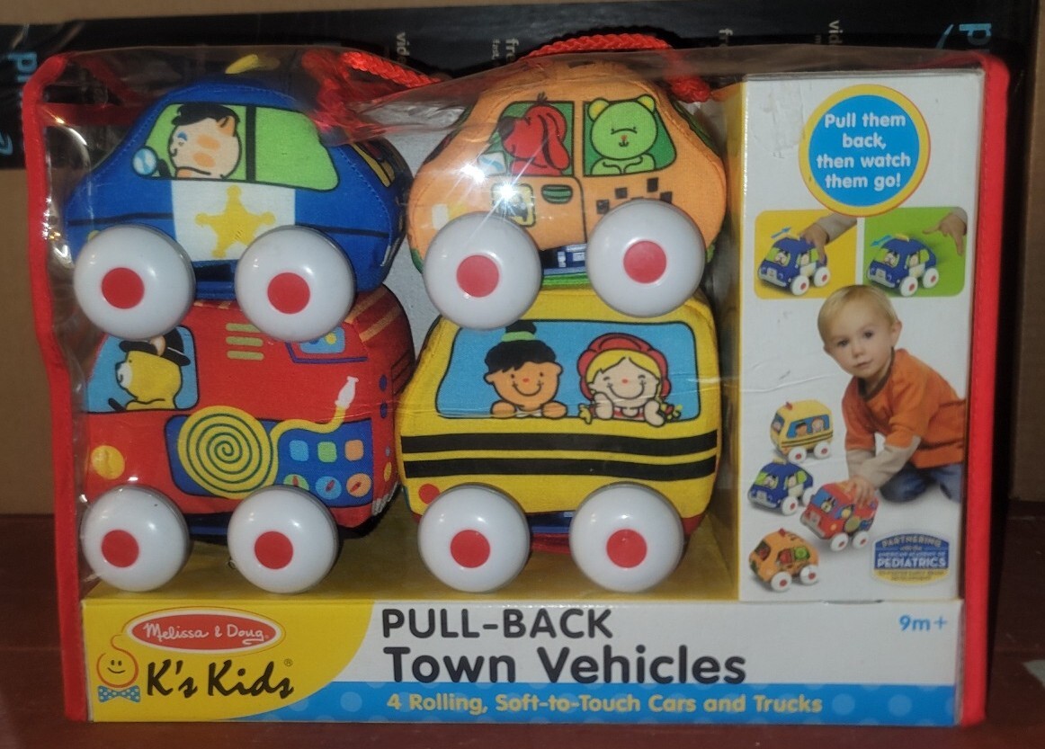 Melissa & Doug Kids PullBack Vehicle Set (9168) for sale online eBay