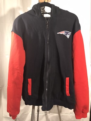 New England Patriots Fan Hoodie Fleece zipup winter Jacket warm*See  Description*