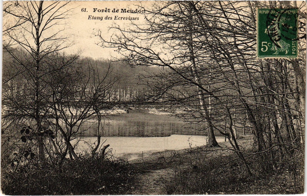 CPA Chaville Etang de Ecrevisses (1314593