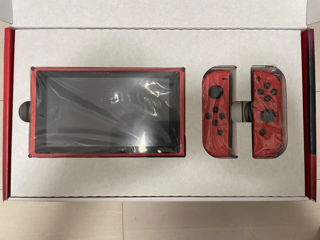 Nintendo Switch Mario Red & Blue Edition Console HADSRAAAF Red/Blue - US