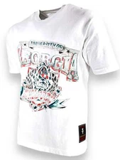 Cactus Jack Travis Scott x Mitchell & Ness T-Shirt University of Georgia Limited