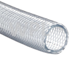 Clear Braided PVC Hose Pipe Tube Reinforced - Food Safe Grade - Water Liquid Oil