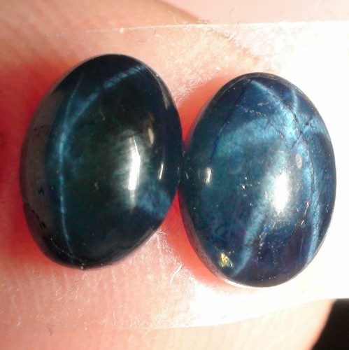 TOP CRYSTAL! 3.35 ct GENUINE UNHEATED/UNTREATED BLUE STAR SAPPHIRE - Picture 3 of 5