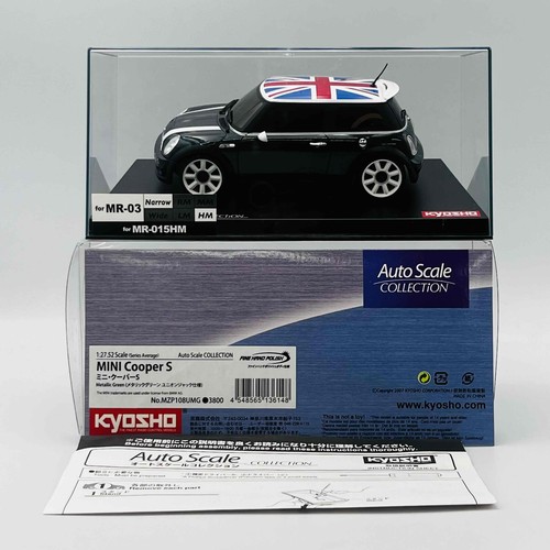 Kyosho Mini-z Body ASC MINI COOPRE S verde metallizzato MZP108UMG - Foto 11 di 12