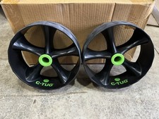 Lot 2 C-Tug Kayak Canoe Boat Carrier Rack Cart Trolley Dolly Solid Wheel - NEW 