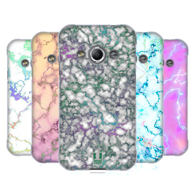 HEAD CASE DESIGNS IRIDISCENT MARBLE SOFT GEL CASE FOR SAMSUNG PHONES 4