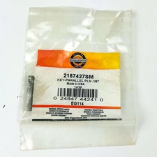 Briggs and Stratton 2157427SM Key Parallel PLN .187 OEM NOS USA Simplicity