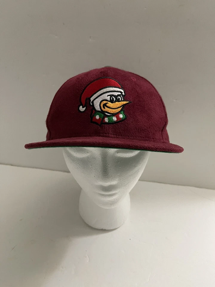 Sombrero Dionic Goose Island Bombers Cardinal Rojo Gamuza New Era 7 1/2 Foto 3 de 4