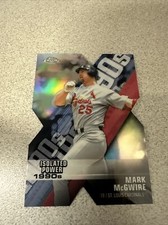 Mark McGwire 2020 Topps Chrome Decade of Dominance Die Cut Baseball Card #DOD12