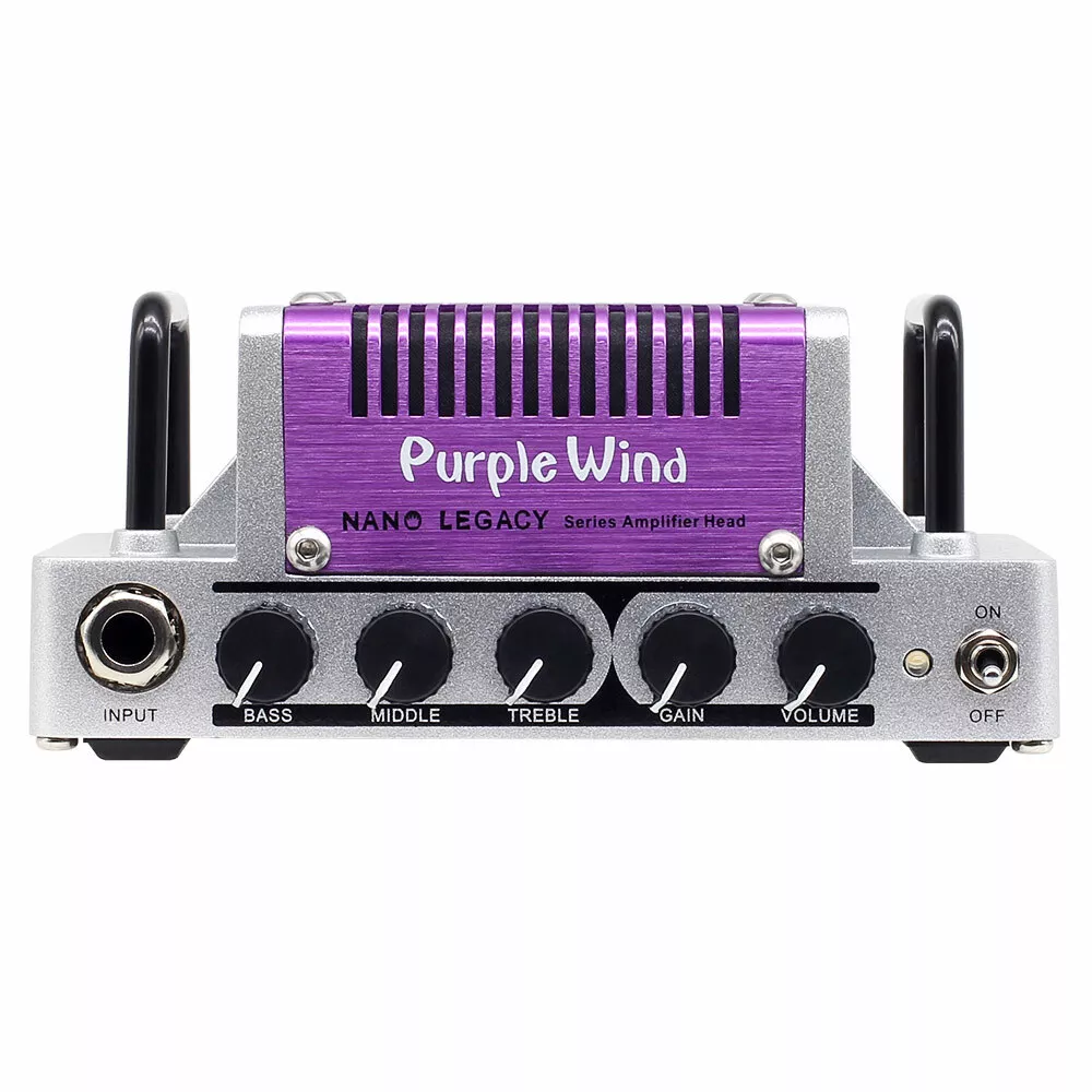 Hotone Nano Legacy Purple Wind 5 Watt Compact Guitar Amp Head 3