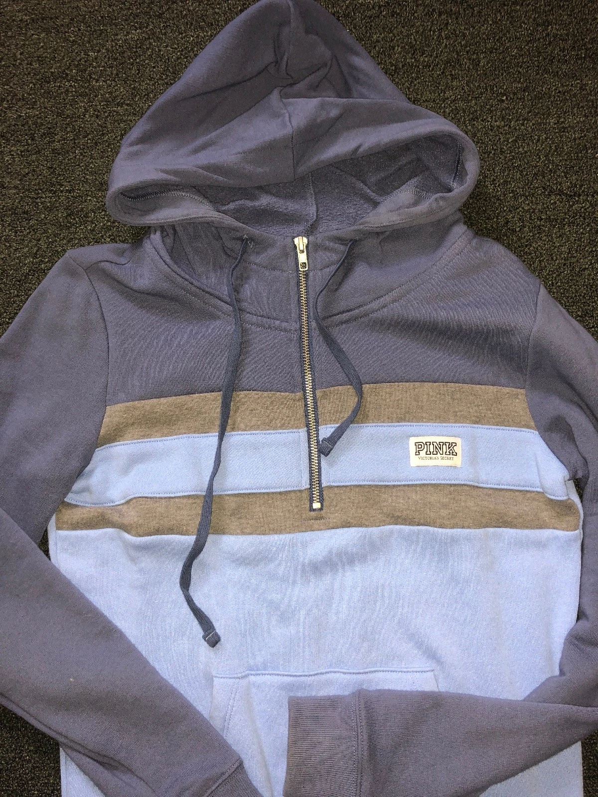 UNDERCOVER Victoria Secret PINK Sweater Hoodie Quater Zip Up