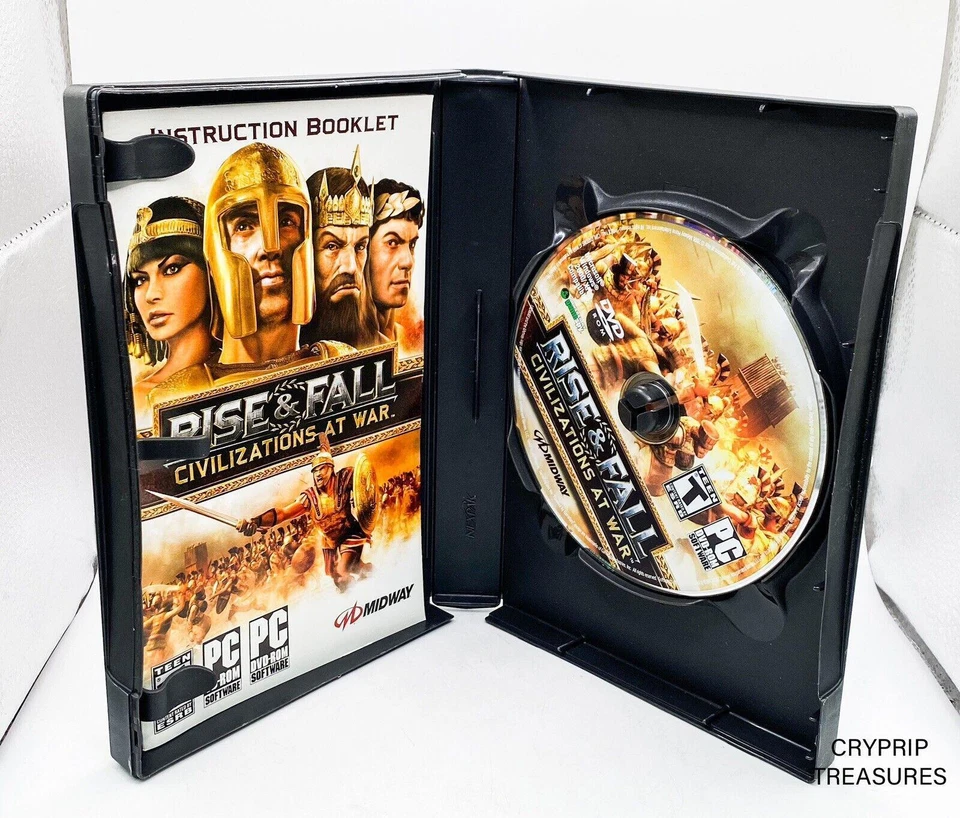 Rise & Fall: Civilizations at War (PC, 2006) With Manual CIB - Image 2 of 2