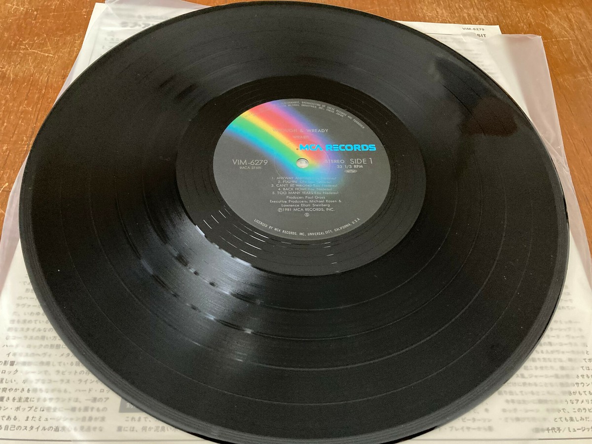 WRABIT Wrough & Wready LP+OBI 1981 JAPAN John Albani Lee Aaron | eBay