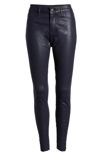 Articles of Society Womens Sarah Glitter Tapered Skinny Jeans