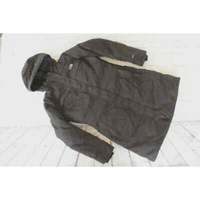 Womens The NORTH FACE Black Hooded Arctic Parka Goose Down Jacket