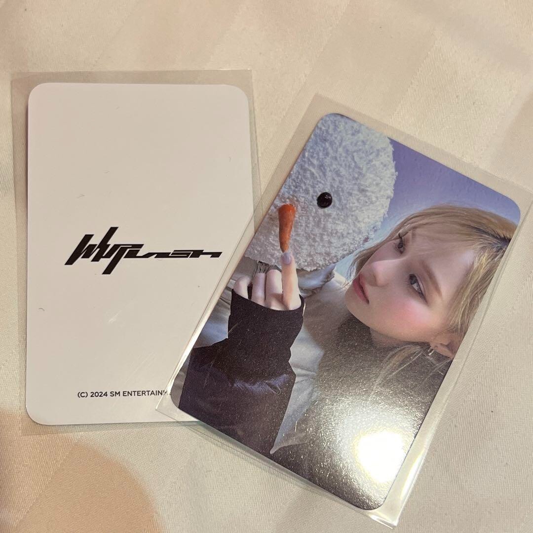Winter aespa Whiplash Popup Store Photocard PC Photo card Winter aespa Whiplash Popup Store Photocard PC Photo card