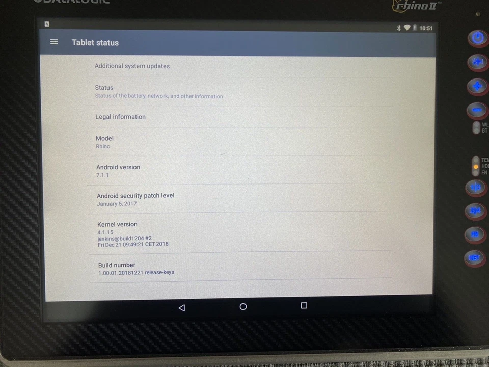 Terminale Veicolare Datalogic Rhino II 12" Android - Immagine 4 di 4