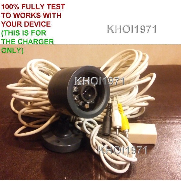 WALL AC power adapter for Bunker Hill Security camera 95914