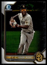 2022 Bowman Draft #BDC-2 Yendry Rojas Chrome See Scan
